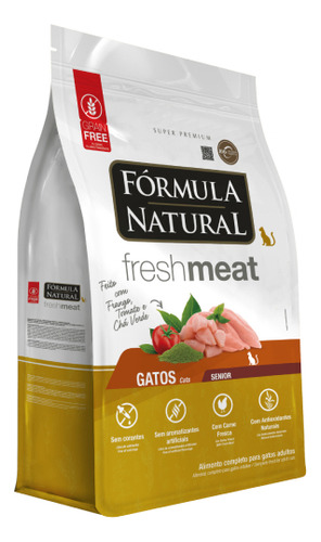 Alimento Fórmula Natural Fresh Meat Fórmula Natural Fresh Meat - Gatos para gato senior sabor carne de 7 kg