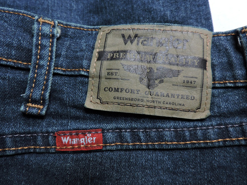 Jeans Wrangler Talla 40 X 30 Hombre Original Azul Nuevo