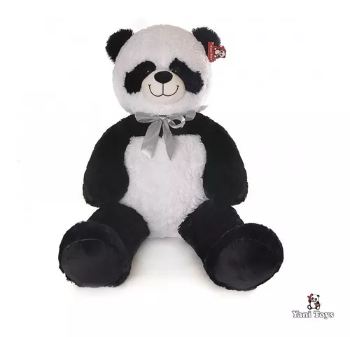 Oso De Peluche Panda Grande 1m Suave Relleno Niño Regalo