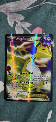 Carta Pokémon Ampharos Ex Ancient Origins 87/98