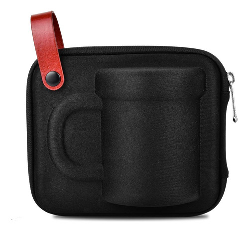 Oranlife Juego De Cafetera Para Viajes/campamentos/senderis. Color Negro (clear & Black)