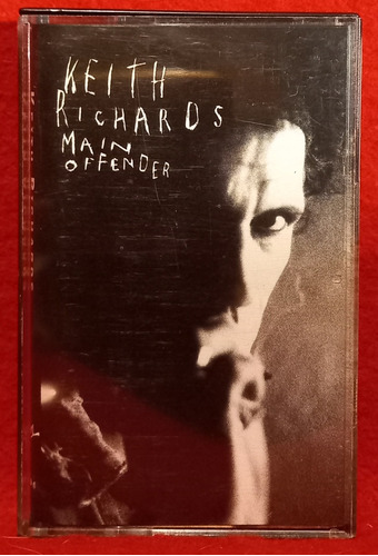 Keith Richards Main Offender Cassette Virgin 1992.