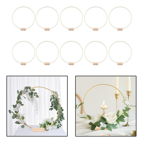 Centro De Mesa Bn Con Forma De Anillo Floral De 30 Piezas, 1