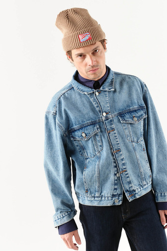 Campera Jean Denim Algodón Calce Retro 90s Lancaster Bolivia