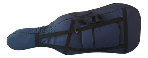 Capa P Violoncelo 4 4 (extra Luxo) Excelente Qualidade Azul