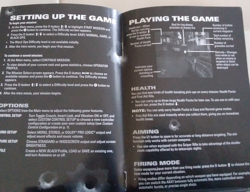Juego Black Ps2 (Usado)