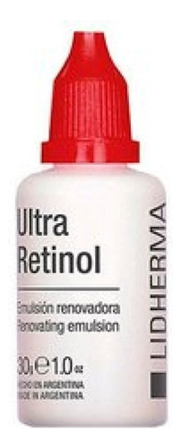 Ultra Retinol Emulsión Renovadora Antioxidante Lidherma Momento de aplicación Día/Noche Tipo de piel Normal