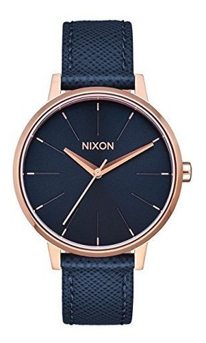 Reloj De Pulsera Nixon Kensington Leather A108-2195 Para