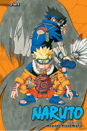 Libro: Naruto (3-in-1 Edition), Vol. 3: Includes Vols. 7, 8