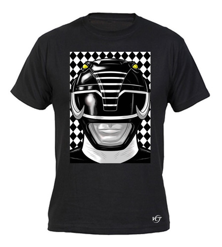 Polera  Power Rangers Black