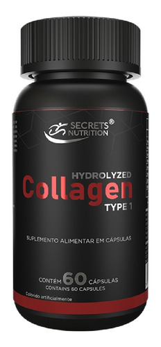 Colageno Hidrolisado Tipo 1 Com 60cápsulas Liquidas Softgels Sabor Without Flavor