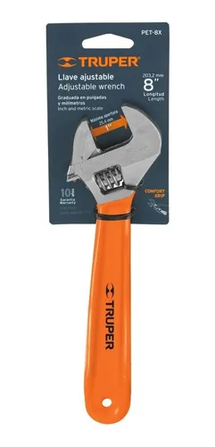 Llave Expansiva De 8'' Mango Pvc Con Apertura De 1''