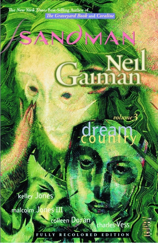 Sandman 3 Dream Country - Neil Gaiman - Dc