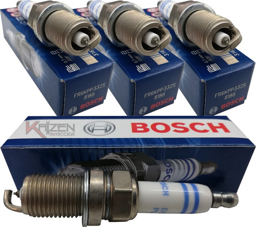 Kit Bujias Bosch Doble Platino Vento 2.0 Tsi Audi A3 A4