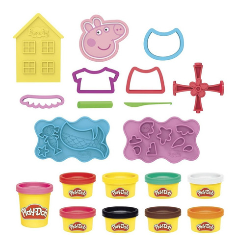 Masas Y Plastilinas Play-doh Peppa Pig Crea Y Diseña