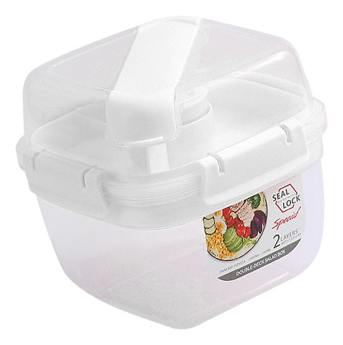 Contenedor De Almuerzo Para Ensalada, Ensaladeras Con Claro