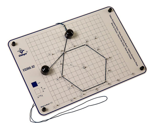 Tabla de geometría plana, polígonos inscritos y circunscritos