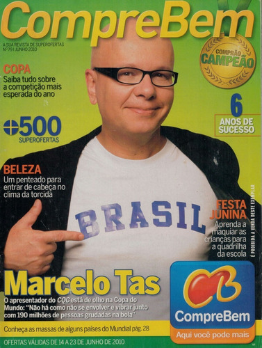 Revista Comprebem: Marcelo Tas / Doces Para Festa Junina