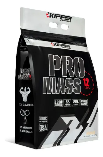 Ganador De Peso Pro Mass 12lbs Vainilla - Kiffer