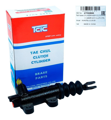 Imagen 2 de 10 de Bombin Inferior Clutch Croche Elantra 2009 2010 2011 2012