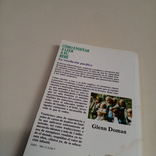 Cómo Enseñar A Leer A Su Bebé - Glenn Doman (Usado)