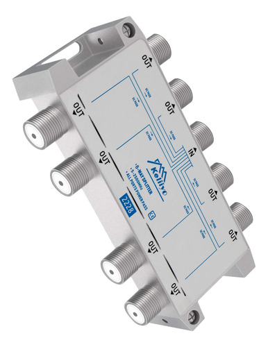 Keliiyo Divisor De Cable Coaxial De 8 Vas, 5-2500 Mhz, Funci