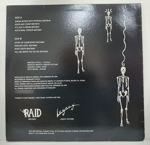 Lp Endless The Begin Of Endless 1992 Raro (Usado)