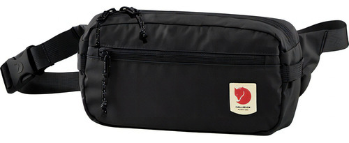 Cangurera Para Hombre Logo Estampado Color Negro Fjallraven