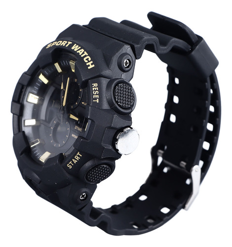 Reloj Cronógrafo Para Hombre Analógico Deportivo Digital Led