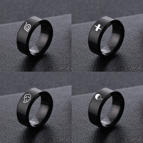 Imagen 5 de 5 de Anillo Naruto Dragon Ball One Piece Con Tu Anime Favorito