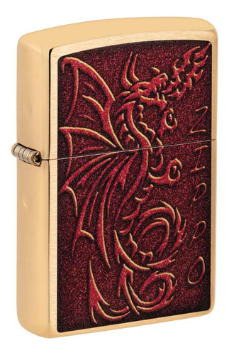 Encendedor Zippo Modelo 48362 Dragón Mitológico Medieval