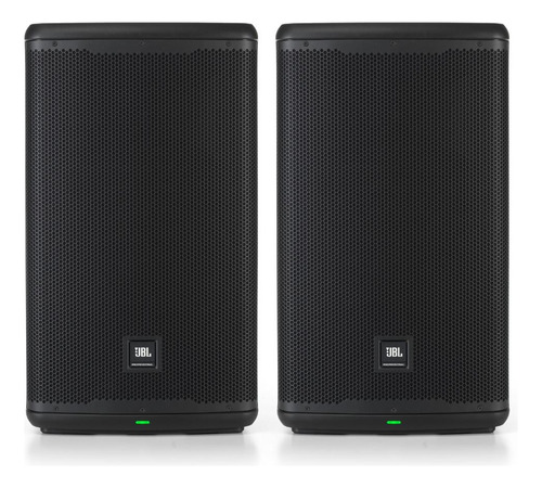 Kit Par Caixa Ativa Pa Jbl Eon712 1300w Bluetooth Bivolt