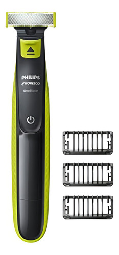 Máquina Afeitadora Philips Oneblade Qp2520 Verde Lima Y Gris