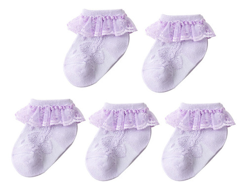 5 Pares De Calcetines For Bebés Y Niñas, Calcetines De Tobi