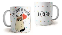 Comprar Plantillas Tazas Los Odio A Todos Sublimar Mockup Gato