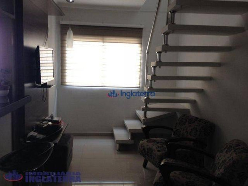 Imagem 13 de 30 de Cobertura À Venda, 108 M² Por R$ 250.000,00 - Vale Dos Tucanos - Londrina/pr - Co0016