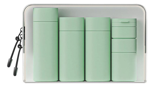 5 Sets Viaje Para Botellas Dispensadoras Productos Higiene