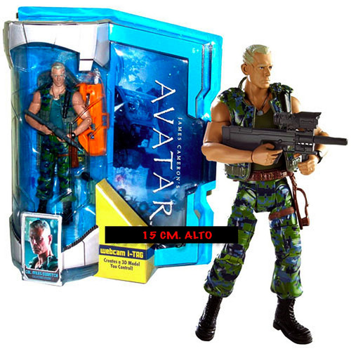 Avatar Coronel Miles Quaritch Nuevo C/caja 15 Cm. Articulado