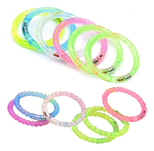 Pulsera Luminosa Parpadeante Para Niños, Juguete Para Fiesta