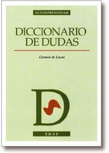 Libro Diccionario De Dudas - De Lucas Vallejo, Maria Del Car