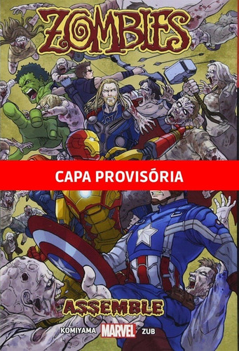 Avante, Zumbis! Vol.01: Marvel Mangá, de Komiyama, Yusaku. Editora Panini Brasil LTDA, capa mole em português, 2022