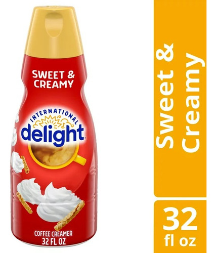 Crema Para Café Delight Sweet & Creamy 946ml Importado