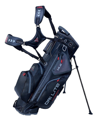 Bolsa Golf Stand Big Max Hybrid 100% Impermeable Color Negro