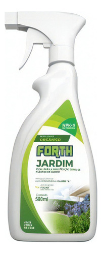 Fertilizante Adubo Orgânico Forth Jardim Pronto P/ Uso 500ml