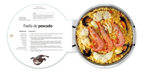Imagen 4 de 5 de Paellas Y Arroces Con Formas - Libro De Aprendizaje -español