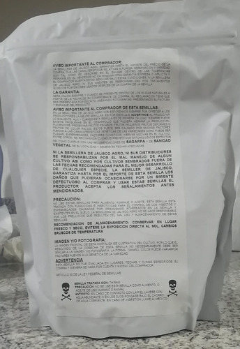 Semilla De Melon Top Mark B. 1/4 Lb La Semillera Jalisco Agr