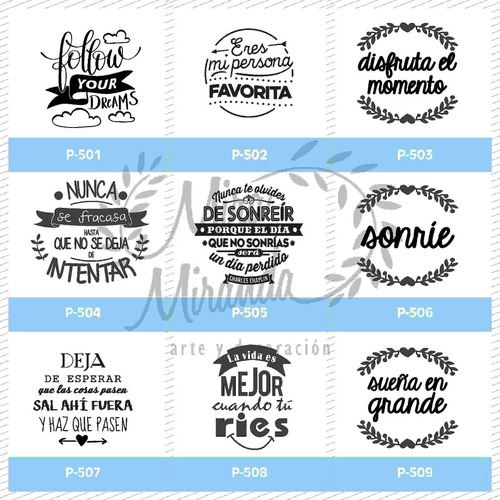 Vinilos Decorativos Para Pared Frases Superación Hogar Y Más