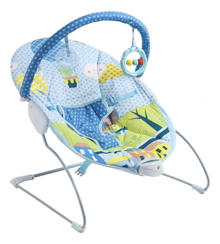 Silla Vibradora Bouncer Bebe Bebesit Color Azul