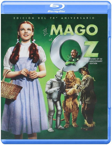 El Mago De Oz Wizard Of Oz 70 Aniversario Pelicula Bluray