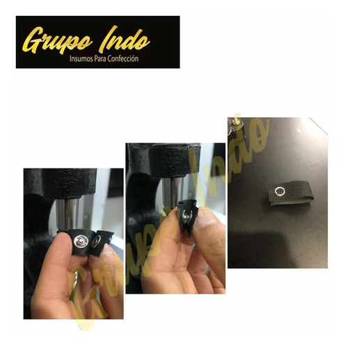 Troquel Para Broche Escobil De Aro # 15